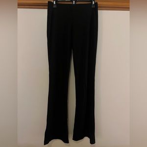 Black pants that flare